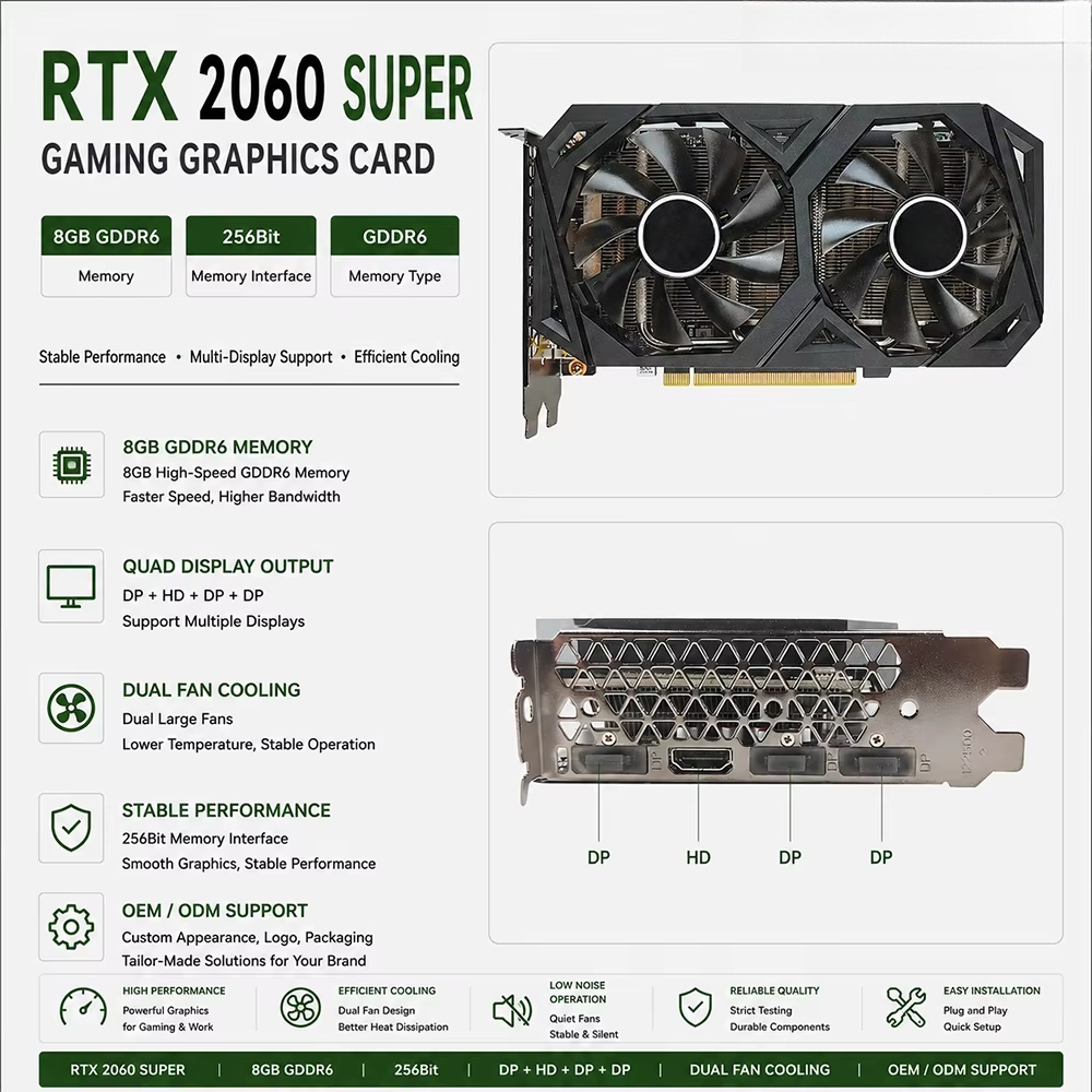 Pc Gaming Rtx - بطاقة رسومات RTX 2060 سوبر بذاكرة