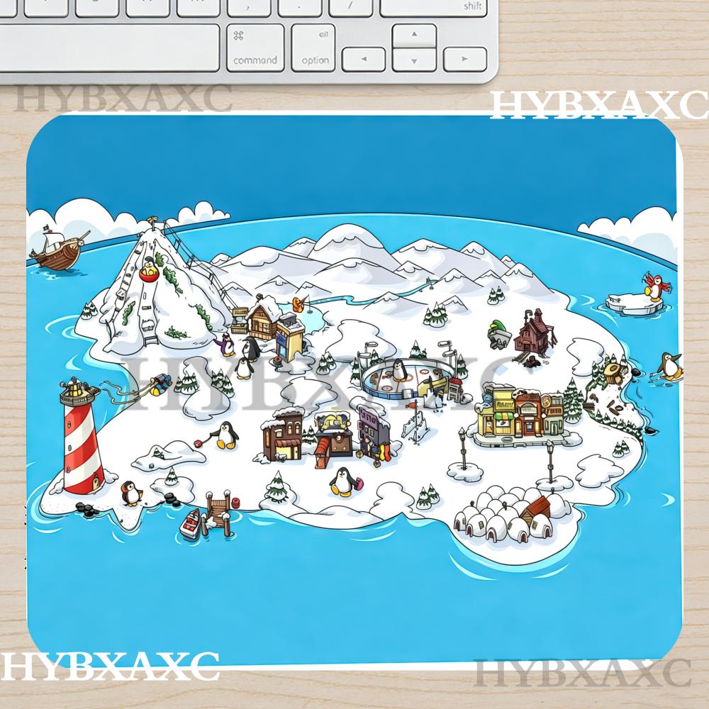 Pc Gaming Club - HYBXAXC Club Penguin سجادة صغيرة للماوس،