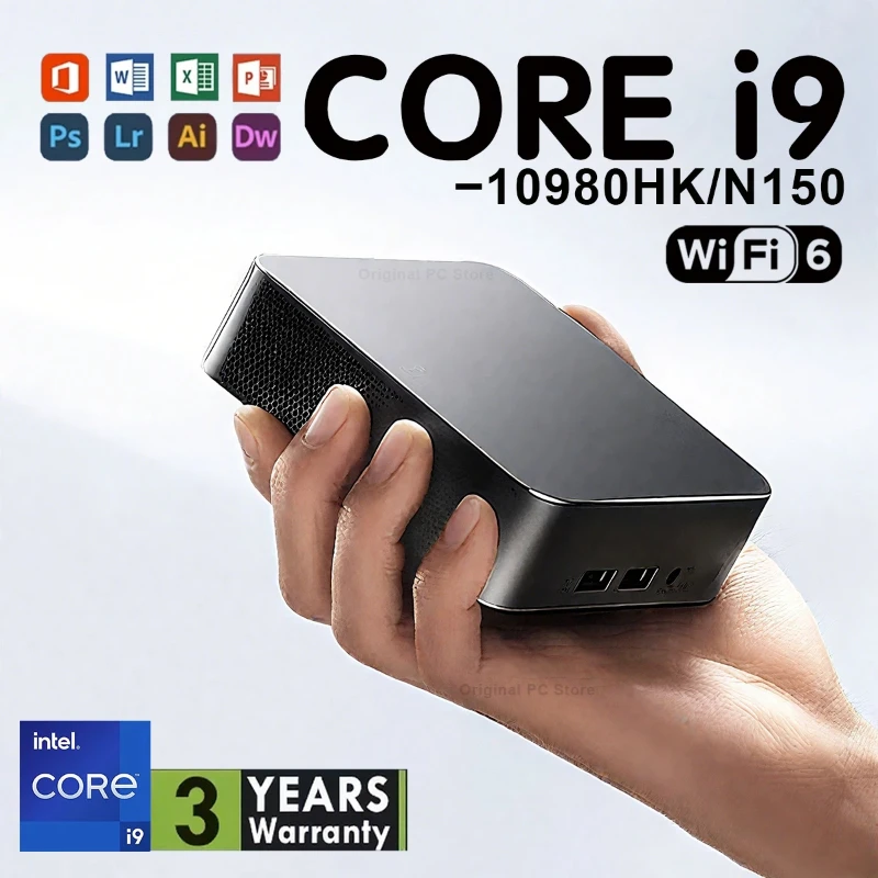 كمبيوتر ميني ويندوز 11 برو مع  - مراجعة Pc Gaming Ram 32Gb وسعره