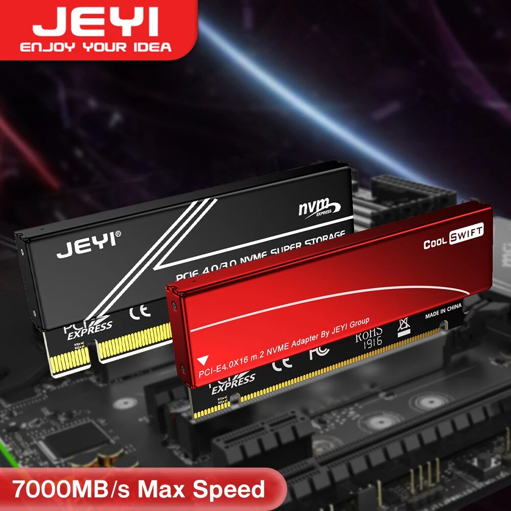 محول JEYI M.2 NVME إلى PCIE X1 - مراجعة Samsung Ssd 990 Pro وسعره