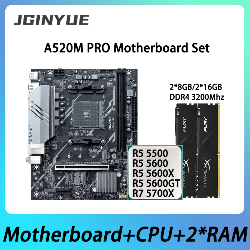 مجموعة اللوحة الأم JGINYUE A52 - مراجعة Pc Gaming Kit وسعره