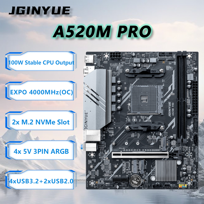 مجموعة اللوحة الأم JGINYUE A52 - مراجعة Pc Gaming Kit وسعره