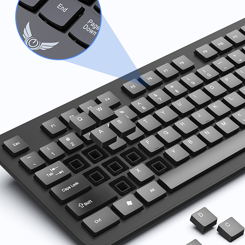 2.4G مجموعة ماوس لوحة المفاتيح - مراجعة Pc Gaming Kit وسعره