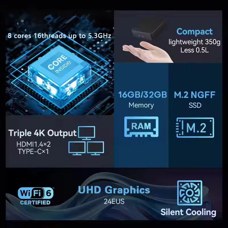 2026 ميني كمبيوتر إنتل كور I9  - مراجعة Pc Gaming Ram 32Gb وسعره